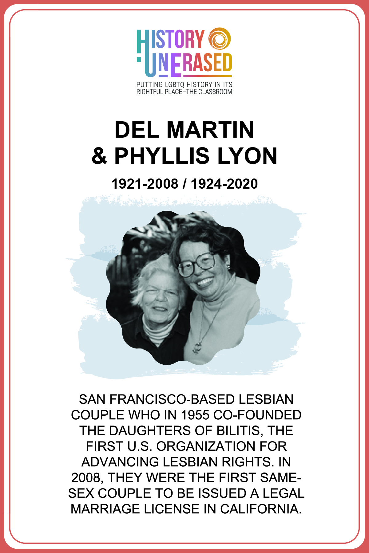 Del Martin Phyllis Lyon