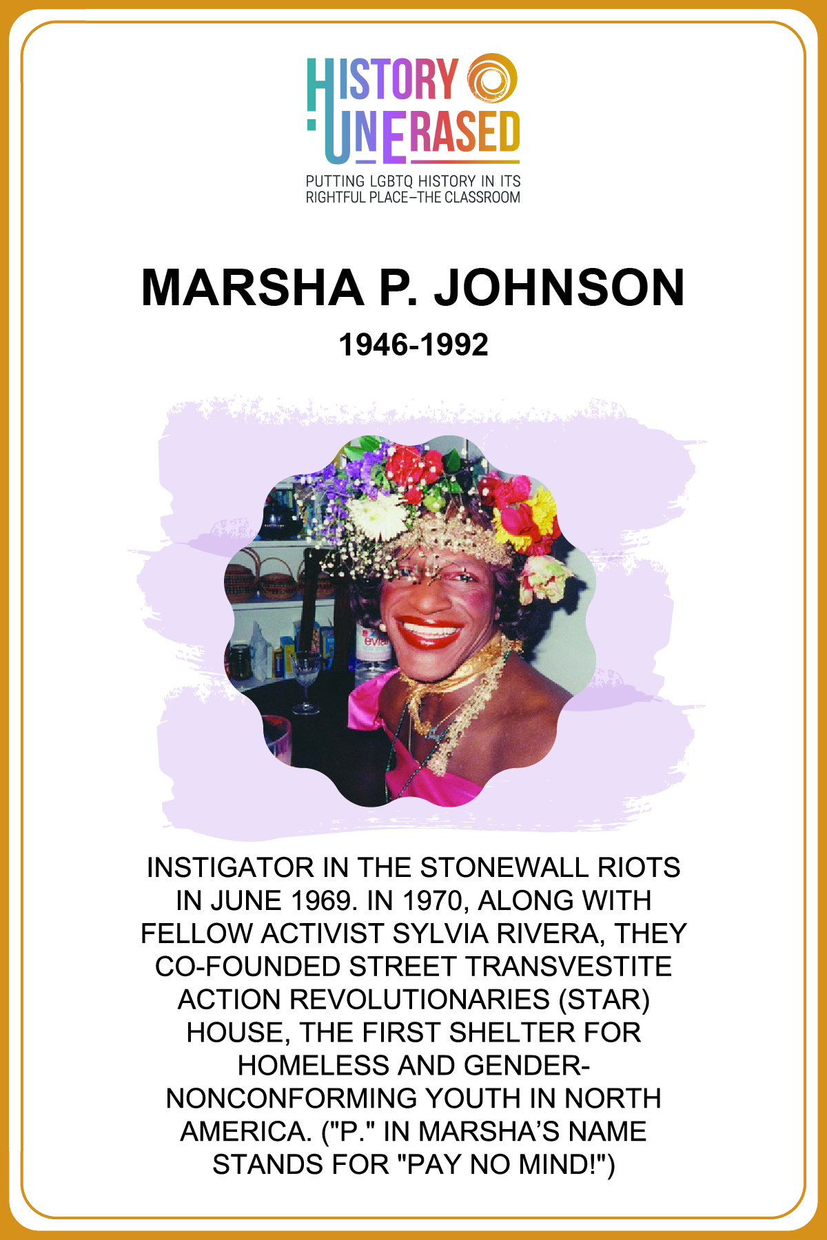 Marsha P. Johnson