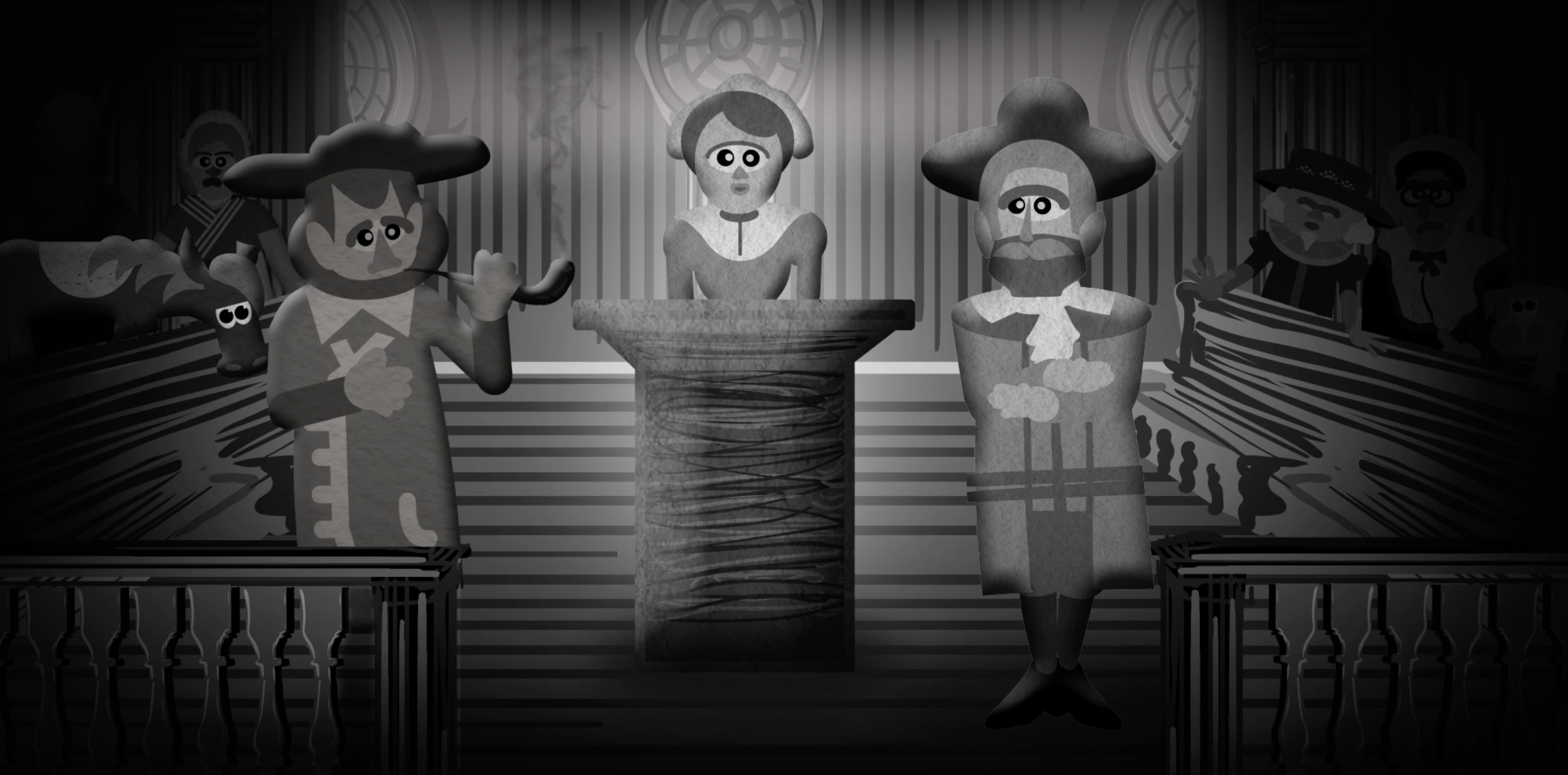 Thomas or Thomasine Hall court testimony