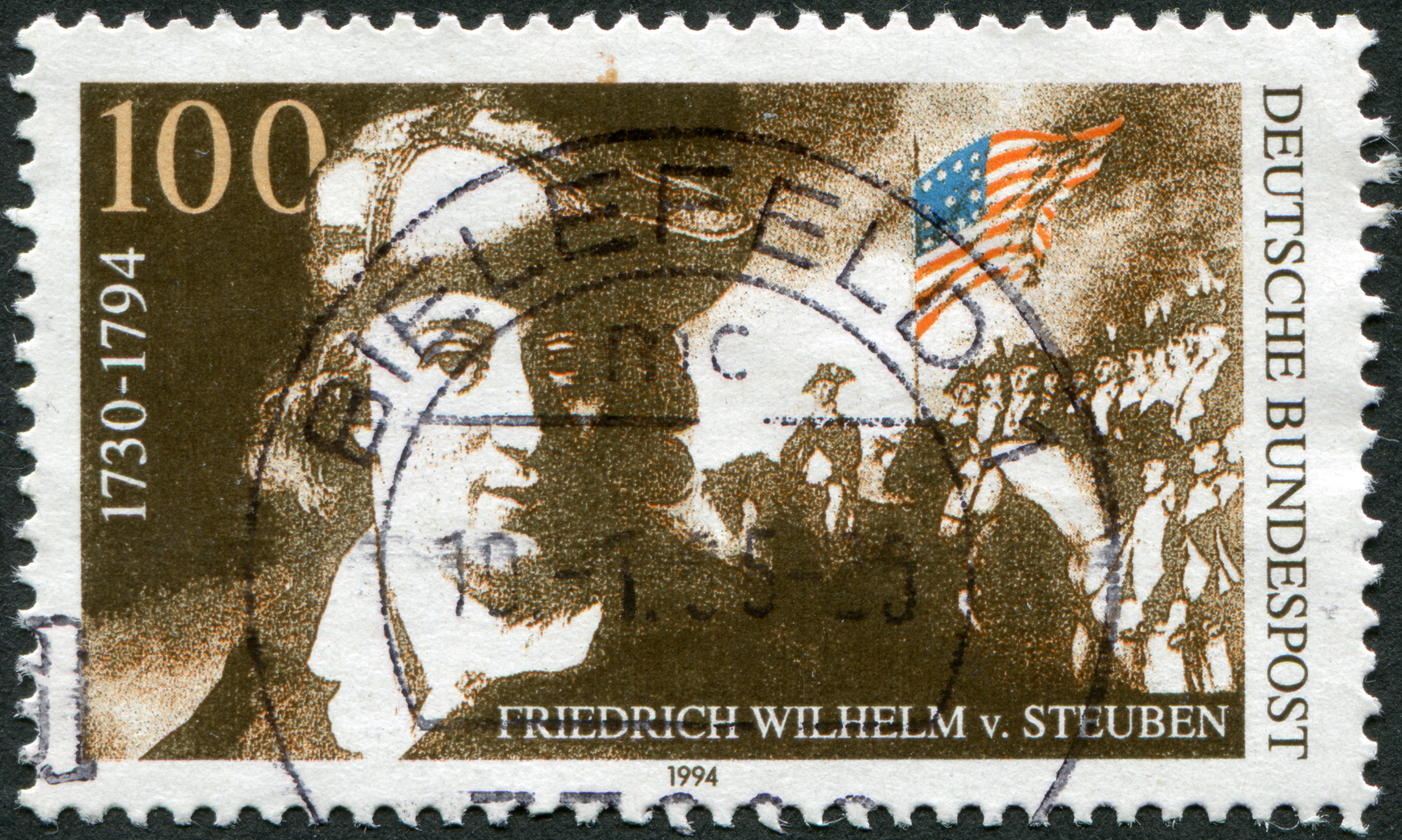 Steuben stamp from Germany 1994
