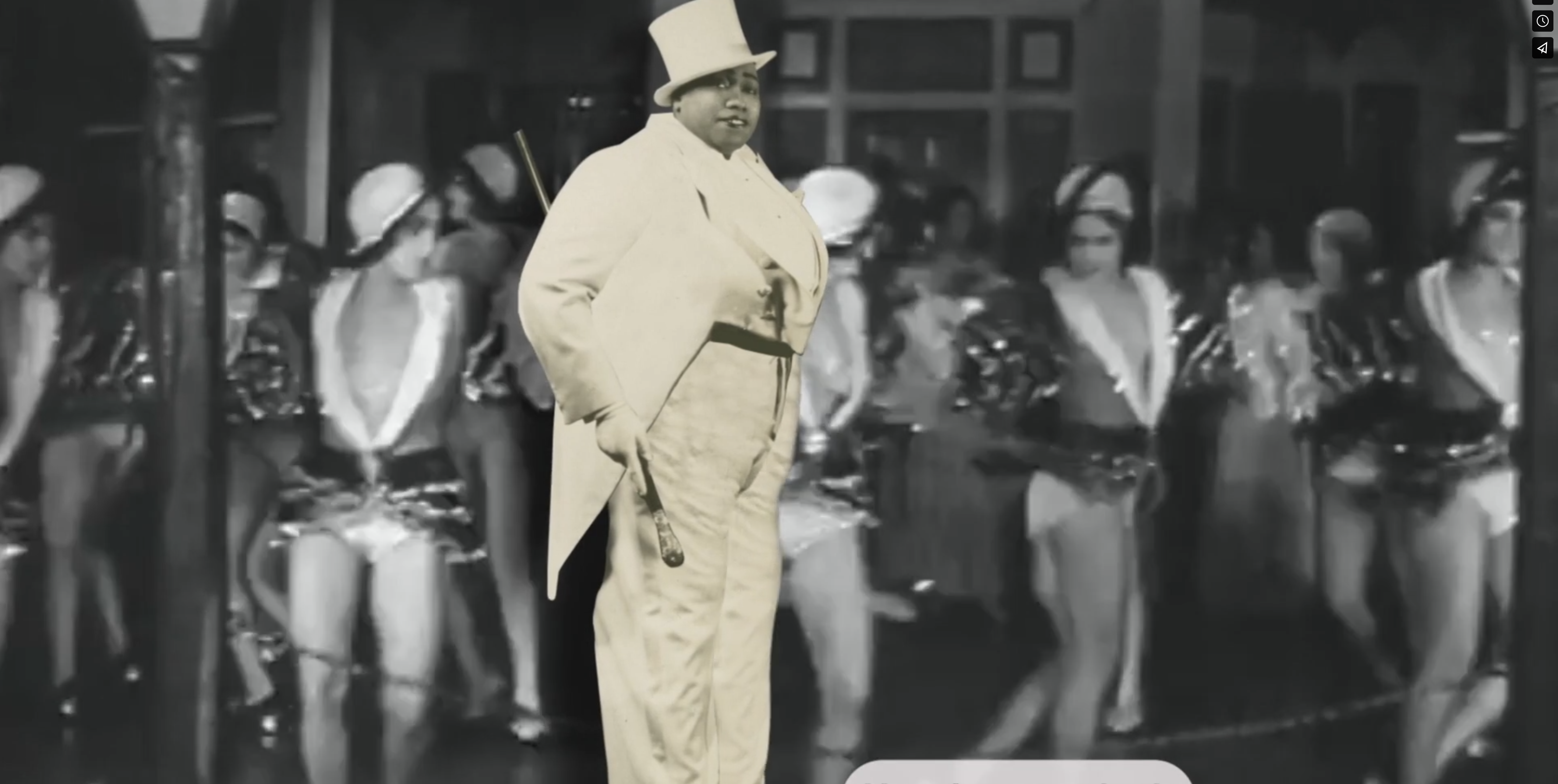 Gladys Bentley's signature look